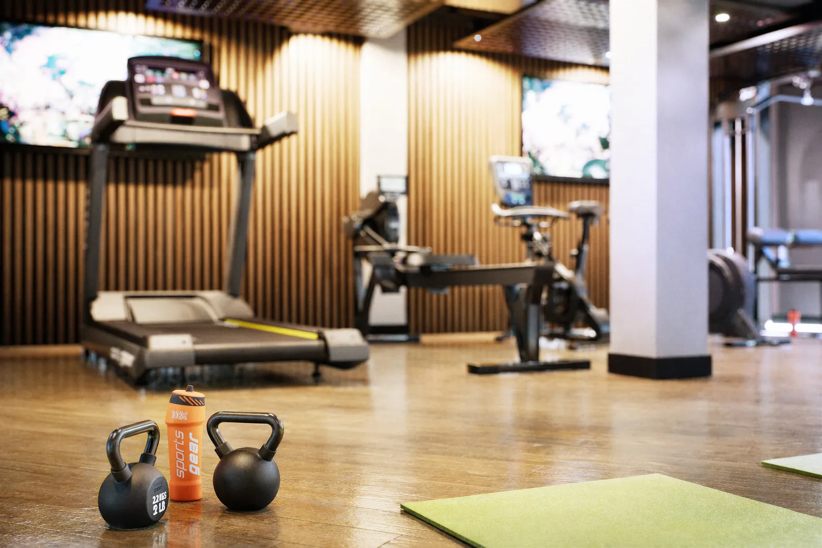 Developer CGI of cardio equipment in the proposed Cathedral One residents gym